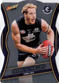 2019 Select Footy Stars - Silver Diecuts #SDC21 Andrew Phillips Front